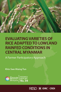 Image of Evaluating varieties of rice (Oryza sativa L.) adapted to lowland rainfed conditions in Central Myanmar: a farmer participatory approach