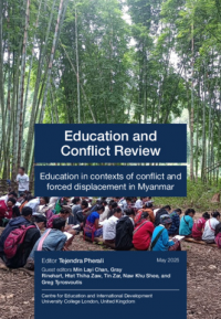 Image of Education and conflict review: education in contexts of conflict and mass displacement in Myanmar